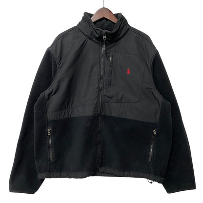 【中古品】【メンズ】 POLO RALPH LAUREN ポロ・ラルフローレン 71451 DENILI TYPE FLEECE JACKET デナリ タイプ フリース ジャケット アウター 147-260526-kh-02-izu サイズ：XL カラー：ブラック 万代Net店
