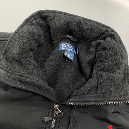 【中古品】【メンズ】 POLO RALPH LAUREN ポロ・ラルフローレン 71451 DENILI TYPE FLEECE JACKET デナリ タイプ フリース ジャケット アウター 147-260526-kh-02-izu サイズ：XL カラー：ブラック 万代Net店