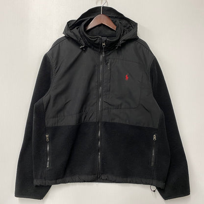 【中古品】【メンズ】 POLO RALPH LAUREN ポロ・ラルフローレン 71451 DENILI TYPE FLEECE JACKET デナリ タイプ フリース ジャケット アウター 147-260526-kh-02-izu サイズ：XL カラー：ブラック 万代Net店