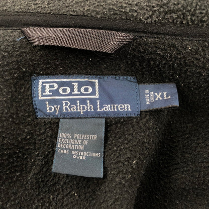 【中古品】【メンズ】 POLO RALPH LAUREN ポロ・ラルフローレン 71451 DENILI TYPE FLEECE JACKET デナリ タイプ フリース ジャケット アウター 147-260526-kh-02-izu サイズ：XL カラー：ブラック 万代Net店