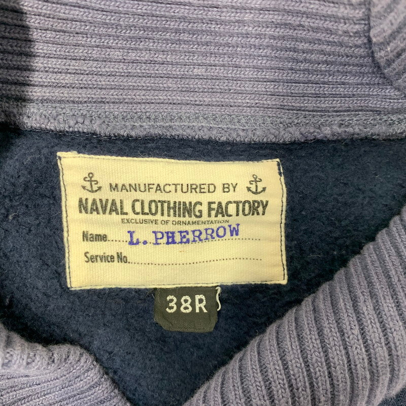 【中古品】【メンズ】 PHERROW'S フェローズ US NAVAL JUMPER SWEATSHIRT ユーエル ネイバル ジャンパー スウェットシャツ トップス 長袖 145-260714-cs-15-izu サイズ：38R カラー：ネイビー 万代Net店