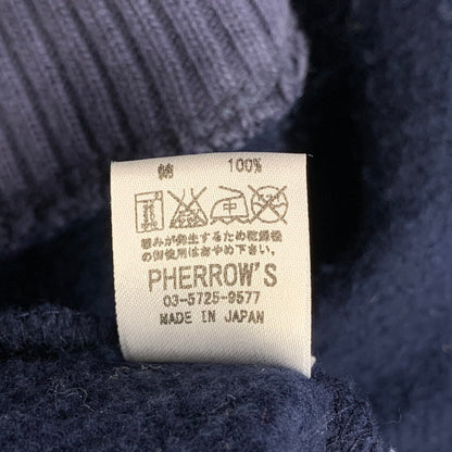 【中古品】【メンズ】 PHERROW'S フェローズ US NAVAL JUMPER SWEATSHIRT ユーエル ネイバル ジャンパー スウェットシャツ トップス 長袖 145-260714-cs-15-izu サイズ：38R カラー：ネイビー 万代Net店