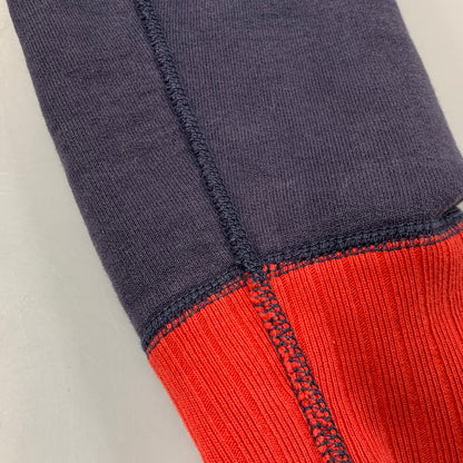 【中古品】【メンズ】 THE REAL MCCOY'S ザリアルマッコイズ BALL PARK ボール パーク 後付けパーカー トップス 長袖 145-260525-cs-13-izu サイズ：L カラー：ネイビー×レッド 万代Net店