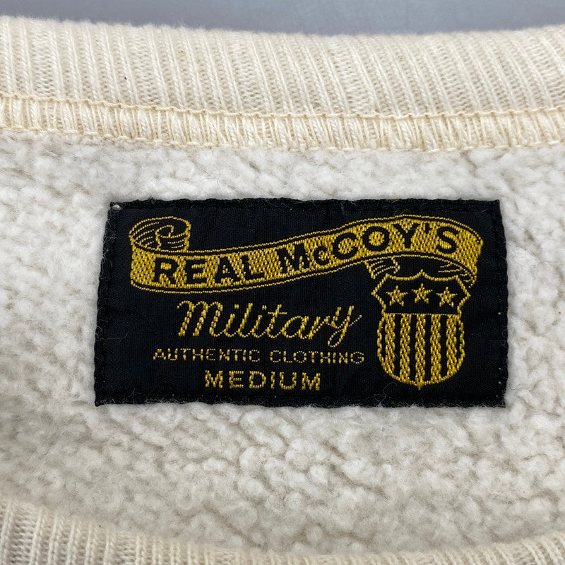 【中古品】【メンズ】 The REAL McCOY'S ザリアルマッコイズ U.S AIR FORCE MILITARY POCKET SWEATSHIRT ミリタリー ポケット スウェットシャツ 145-260527-as-34-izu サイズ：M カラー：グレー系 万代Net店
