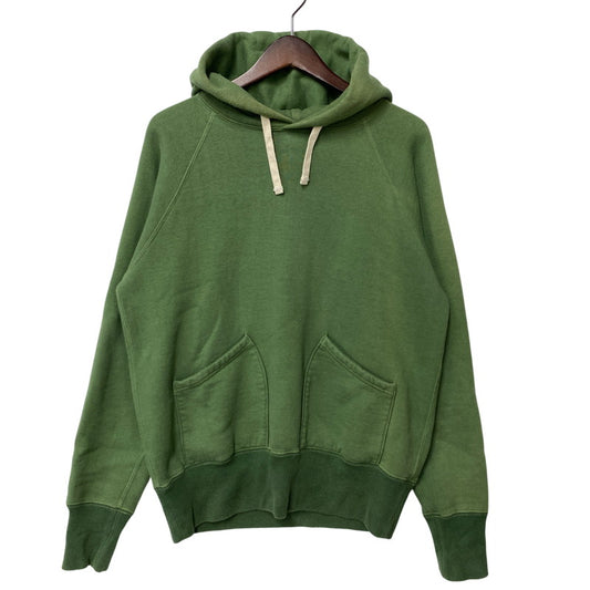【中古品】【メンズ】 COLIMBO コリンボ 2-POCKET HOODED SWEAT SHIRT 2ポケット フーデッドスウェットシャツ パーカー 145-260527-as-33-izu サイズ：L カラー：グリーン 万代Net店