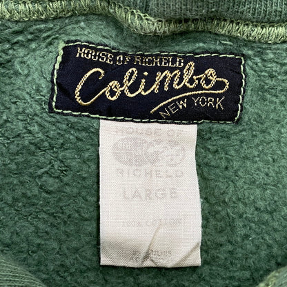 【中古品】【メンズ】 COLIMBO コリンボ 2-POCKET HOODED SWEAT SHIRT 2ポケット フーデッドスウェットシャツ パーカー 145-260527-as-33-izu サイズ：L カラー：グリーン 万代Net店