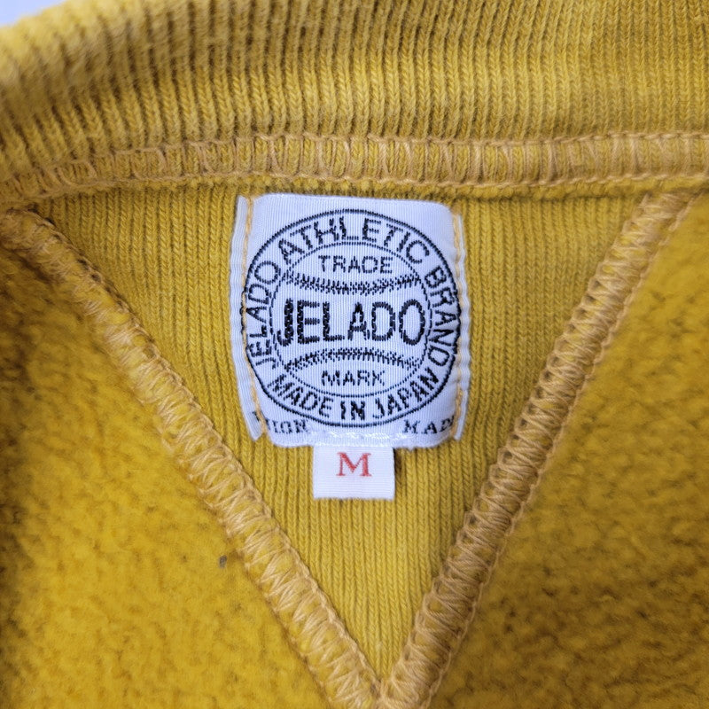 【中古品】【メンズ】 JELADO ジェラード MCLEAN #77 FOOTBALL SWEAT SHIRT マクリーン フットボール スウェット 両V 145-260720-as-04-izu サイズ：M カラー：マスタード 万代Net店