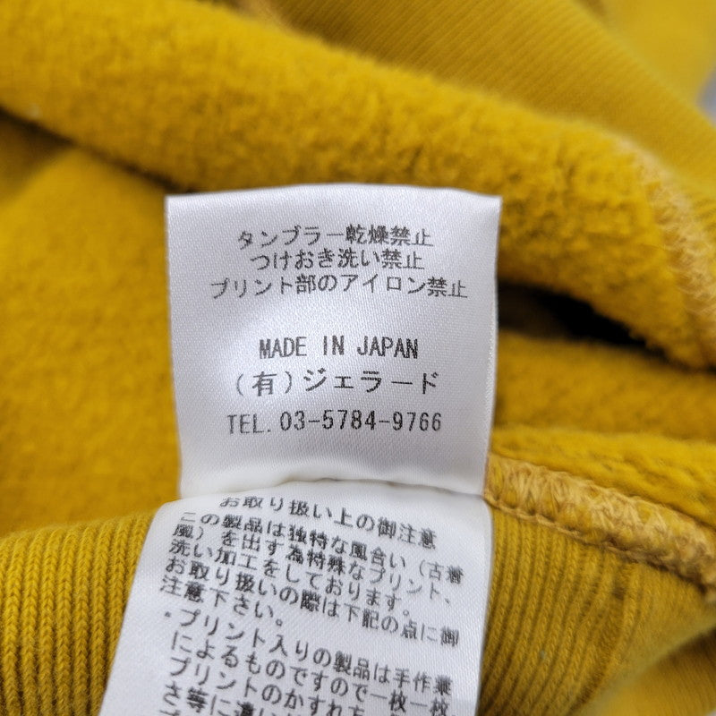 【中古品】【メンズ】 JELADO ジェラード MCLEAN #77 FOOTBALL SWEAT SHIRT マクリーン フットボール スウェット 両V 145-260720-as-04-izu サイズ：M カラー：マスタード 万代Net店