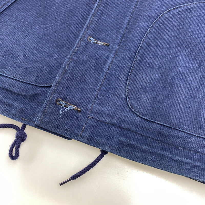【中古品】【メンズ】 JELADO ジェラード CORDUROY N-1 DECK JACKET コーデュロイ デッキジャケット アウター 145-260527-as-21-izu サイズ：38 カラー：ネイビー 万代Net店