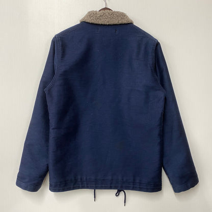 【中古品】【メンズ】 JELADO ジェラード CORDUROY N-1 DECK JACKET コーデュロイ デッキジャケット アウター 145-260527-as-21-izu サイズ：38 カラー：ネイビー 万代Net店