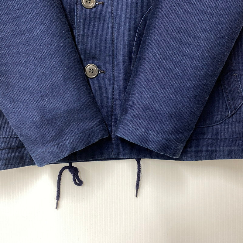 【中古品】【メンズ】 JELADO ジェラード CORDUROY N-1 DECK JACKET コーデュロイ デッキジャケット アウター 145-260527-as-21-izu サイズ：38 カラー：ネイビー 万代Net店