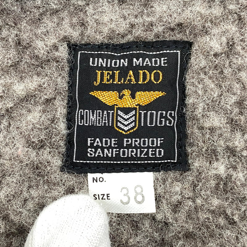 【中古品】【メンズ】 JELADO ジェラード CORDUROY N-1 DECK JACKET コーデュロイ デッキジャケット アウター 145-260527-as-21-izu サイズ：38 カラー：ネイビー 万代Net店