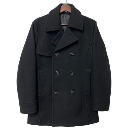 【中古品】【メンズ】 Pherrow's フェローズ WOOL P-COAT ウール ピーコート アウター 145-260527-as-29-izu サイズ：ME カラー：ブラック 万代Net店