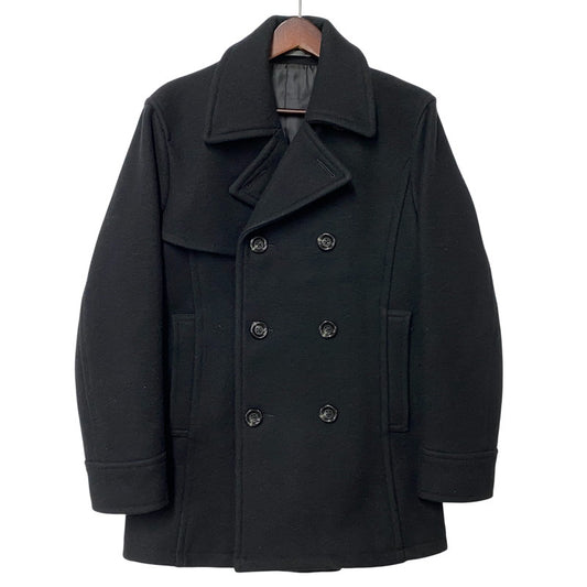 【中古品】【メンズ】 Pherrow's フェローズ WOOL P-COAT ウール ピーコート アウター 145-260527-as-29-izu サイズ：ME カラー：ブラック 万代Net店