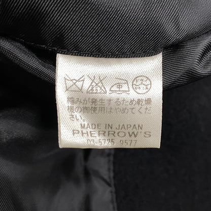 【中古品】【メンズ】 Pherrow's フェローズ WOOL P-COAT ウール ピーコート アウター 145-260527-as-29-izu サイズ：ME カラー：ブラック 万代Net店