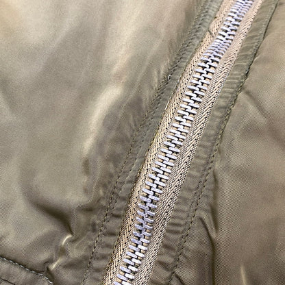 【現状渡し品】【メンズ】 ALPHA INDUSTRIES アルファインダストリーズ MA-1 FLIGHT JACKET 1615-573-8335 フライトジャケット USA製 145-260527-as-20-izu サイズ：M カラー：カーキ/オレンジ 万代Net店
