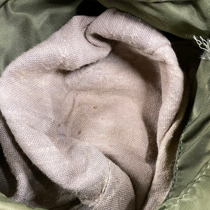 【現状渡し品】【メンズ】 ALPHA INDUSTRIES アルファインダストリーズ MA-1 FLIGHT JACKET 1615-573-8335 フライトジャケット USA製 145-260527-as-20-izu サイズ：M カラー：カーキ/オレンジ 万代Net店