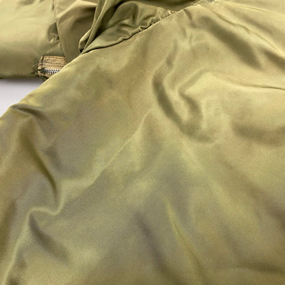 【現状渡し品】【メンズ】 ALPHA INDUSTRIES アルファインダストリーズ MA-1 FLIGHT JACKET 1615-573-8335 フライトジャケット USA製 145-260527-as-20-izu サイズ：M カラー：カーキ/オレンジ 万代Net店
