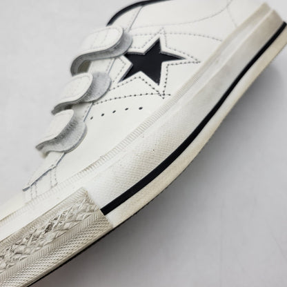 【中古品】【メンズ】 CONVERSE コンバース ONE STAR J V-3 ワンスター スニーカー シューズ 靴 162-260529-as-06-izu サイズ：7.5 カラー：ホワイト×ブラック 万代Net店