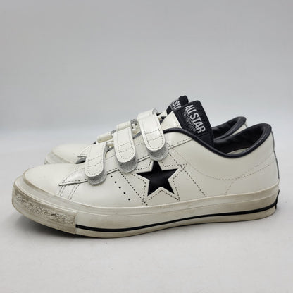【中古品】【メンズ】 CONVERSE コンバース ONE STAR J V-3 ワンスター スニーカー シューズ 靴 162-260529-as-06-izu サイズ：7.5 カラー：ホワイト×ブラック 万代Net店
