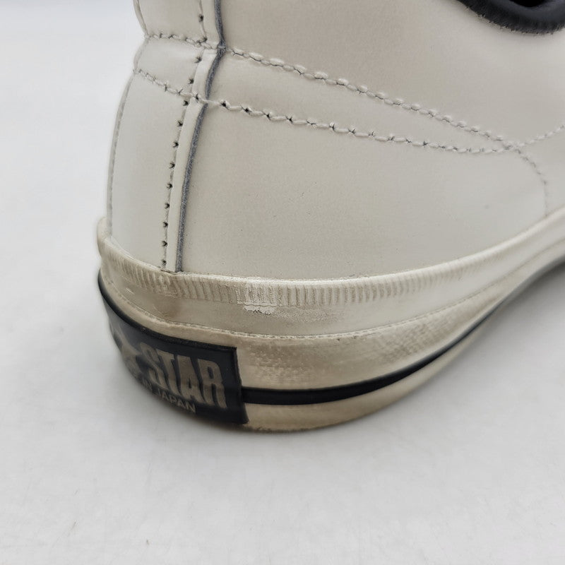 【中古品】【メンズ】 CONVERSE コンバース ONE STAR J V-3 ワンスター スニーカー シューズ 靴 162-260529-as-06-izu サイズ：7.5 カラー：ホワイト×ブラック 万代Net店