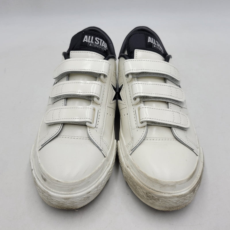 【中古品】【メンズ】 CONVERSE コンバース ONE STAR J V-3 ワンスター スニーカー シューズ 靴 162-260529-as-06-izu サイズ：7.5 カラー：ホワイト×ブラック 万代Net店