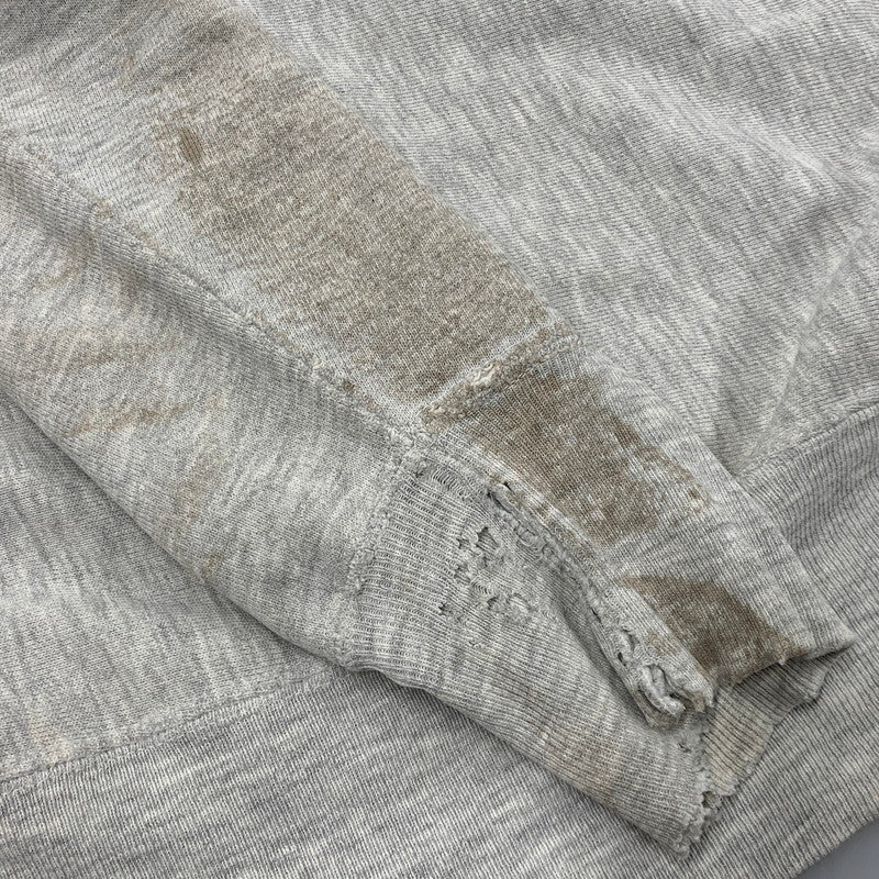 【現状渡し品】【メンズ】 CHAMPION チャンピオン 90S 刺繍タグ NORTHEASTERN UNIVERSITY REVERSE WEAVE SWEAT SHIRT ノースイースタン ユニバーシティ リバース ウィーブ スウェット シャツ トップス 長袖 146-260525-cs-14-izu サイズ：XL カラー：グレー 万代Net店