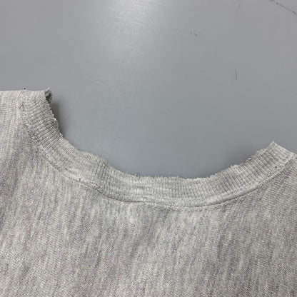 【現状渡し品】【メンズ】 CHAMPION チャンピオン 90S 刺繍タグ NORTHEASTERN UNIVERSITY REVERSE WEAVE SWEAT SHIRT ノースイースタン ユニバーシティ リバース ウィーブ スウェット シャツ トップス 長袖 146-260525-cs-14-izu サイズ：XL カラー：グレー 万代Net店
