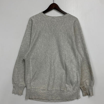 【現状渡し品】【メンズ】 CHAMPION チャンピオン 90S 刺繍タグ NORTHEASTERN UNIVERSITY REVERSE WEAVE SWEAT SHIRT ノースイースタン ユニバーシティ リバース ウィーブ スウェット シャツ トップス 長袖 146-260525-cs-14-izu サイズ：XL カラー：グレー 万代Net店