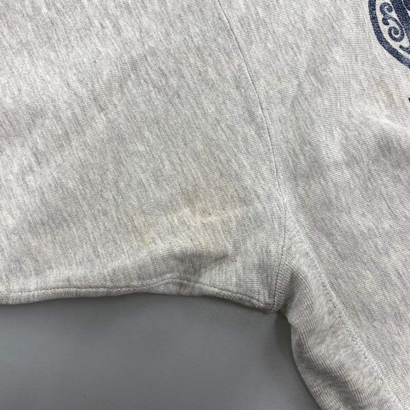 【現状渡し品】【メンズ】 CHAMPION チャンピオン 90S 刺繍タグ FIRST CHICAGO REVERSE WEAVE SWEAT SHIRTファースト・シカゴ リバース・ウィーブ スウェットシャツ トップス 長袖 146-260529-ya-12-izu サイズ：XL カラー：グレー 万代Net店