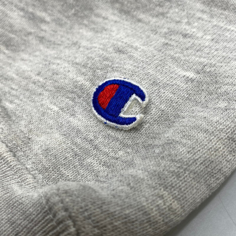 【現状渡し品】【メンズ】 CHAMPION チャンピオン 90S 刺繍タグ FIRST CHICAGO REVERSE WEAVE SWEAT SHIRTファースト・シカゴ リバース・ウィーブ スウェットシャツ トップス 長袖 146-260529-ya-12-izu サイズ：XL カラー：グレー 万代Net店