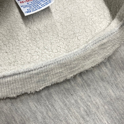 【現状渡し品】【メンズ】 CHAMPION チャンピオン 90S 刺繍タグ FIRST CHICAGO REVERSE WEAVE SWEAT SHIRTファースト・シカゴ リバース・ウィーブ スウェットシャツ トップス 長袖 146-260529-ya-12-izu サイズ：XL カラー：グレー 万代Net店