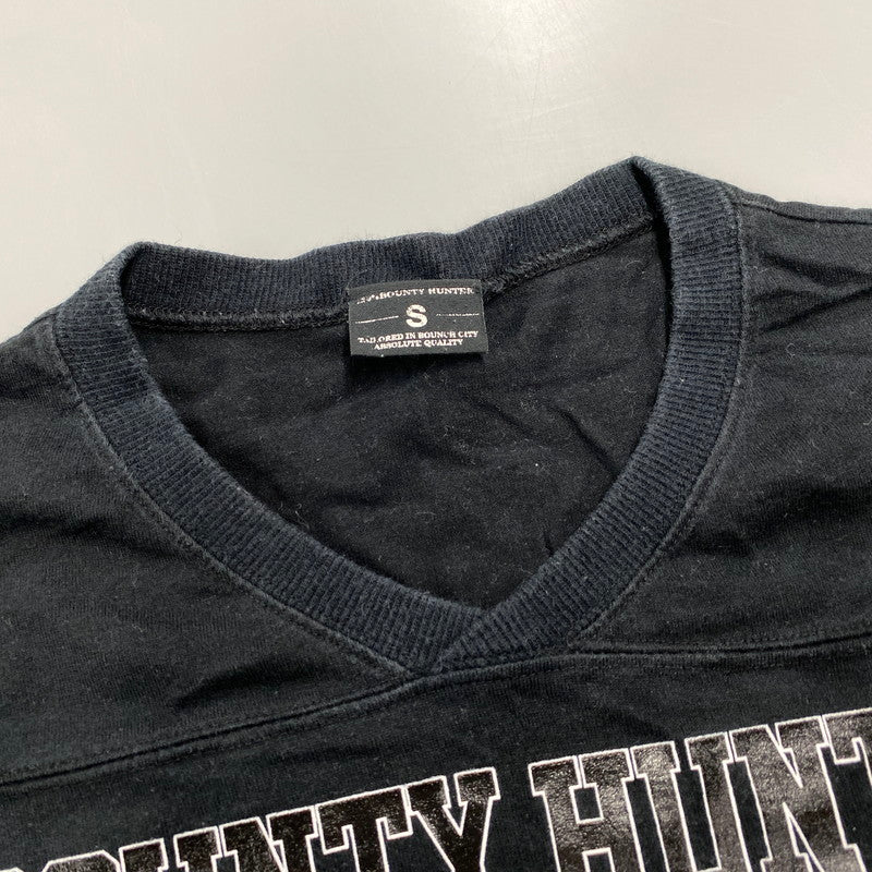 【中古品】【メンズ】 BOUNTY HUNTER バウンティーハンター ＃13 HOCKEY TEE ホッケー Tシャツ 半袖 トップス 142-260527-as-31-izu サイズ：S カラー：ブラック 万代Net店