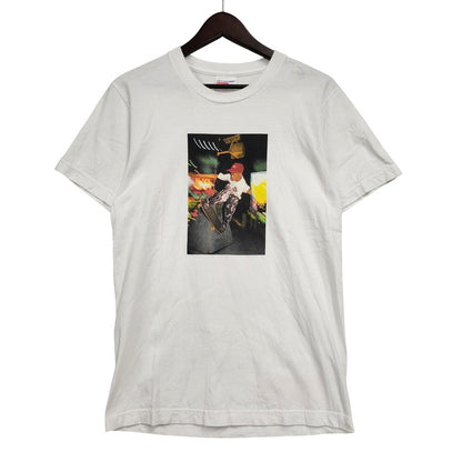 【中古品】【メンズ】 SUPREME シュプリーム × COMME DES GARCONS SHIRT コムデギャルソン シャツ 14SS HAROLD HUNTER TEE ハロルド・ハンター Tシャツ トップス 半袖 149-260529-ya-04-izu サイズ：S カラー：WHITE 万代Net店