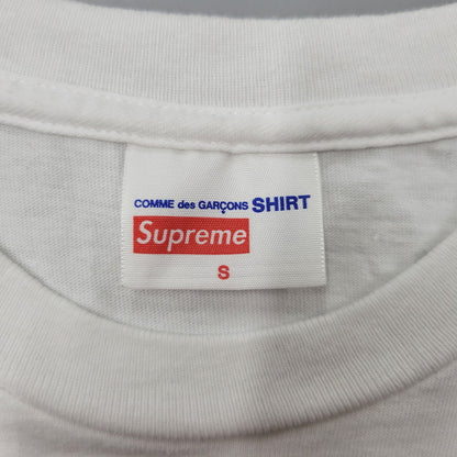 【中古品】【メンズ】 SUPREME シュプリーム × COMME DES GARCONS SHIRT コムデギャルソン シャツ 14SS HAROLD HUNTER TEE ハロルド・ハンター Tシャツ トップス 半袖 149-260529-ya-04-izu サイズ：S カラー：WHITE 万代Net店