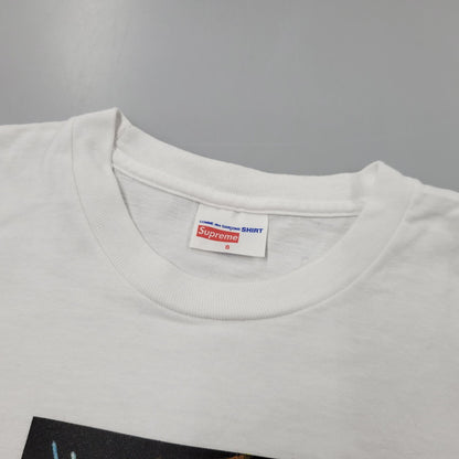 【中古品】【メンズ】 SUPREME シュプリーム × COMME DES GARCONS SHIRT コムデギャルソン シャツ 14SS HAROLD HUNTER TEE ハロルド・ハンター Tシャツ トップス 半袖 149-260529-ya-04-izu サイズ：S カラー：WHITE 万代Net店