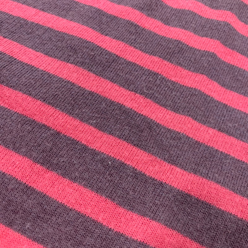 【中古品】【メンズ】 DRIES VAN NOTEN ドリスヴァンノッテン 3751-7109 ベルギー製 ライカ期 BORDER TANK TOP ボーダー タンクトップ トップス 141-260525-cs-12-izu サイズ：M カラー：ピンク×パープル系 万代Net店