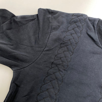 【中古品】【メンズ】 KRIS VAN ASSCHE クリスヴァンアッシュ QUILTING SWEAT SHIRT キルティング スウェット 141-260527-as-30-izu サイズ：XS カラー：ブラック 万代Net店