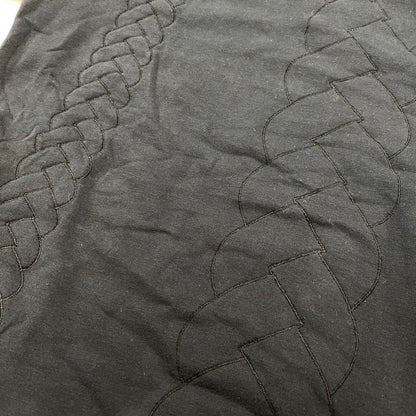 【中古品】【メンズ】 KRIS VAN ASSCHE クリスヴァンアッシュ QUILTING SWEAT SHIRT キルティング スウェット 141-260527-as-30-izu サイズ：XS カラー：ブラック 万代Net店