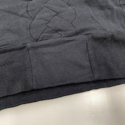 【中古品】【メンズ】 KRIS VAN ASSCHE クリスヴァンアッシュ QUILTING SWEAT SHIRT キルティング スウェット 141-260527-as-30-izu サイズ：XS カラー：ブラック 万代Net店