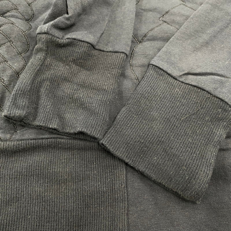 【中古品】【メンズ】 KRIS VAN ASSCHE クリスヴァンアッシュ QUILTING SWEAT SHIRT キルティング スウェット 141-260527-as-30-izu サイズ：XS カラー：ブラック 万代Net店