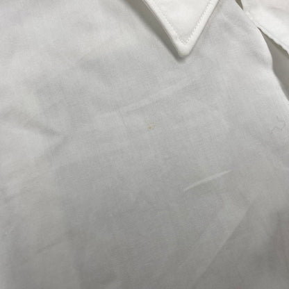 【中古品】【メンズ】 COMME DES GARCONS コムデギャルソン CDG PLAY AZ-B002 SHIRT RED HEART シーディージー プレイ シャツ レッド ハート トップス 長袖 140-260529-cs-04-izu サイズ：S カラー：ホワイト 万代Net店