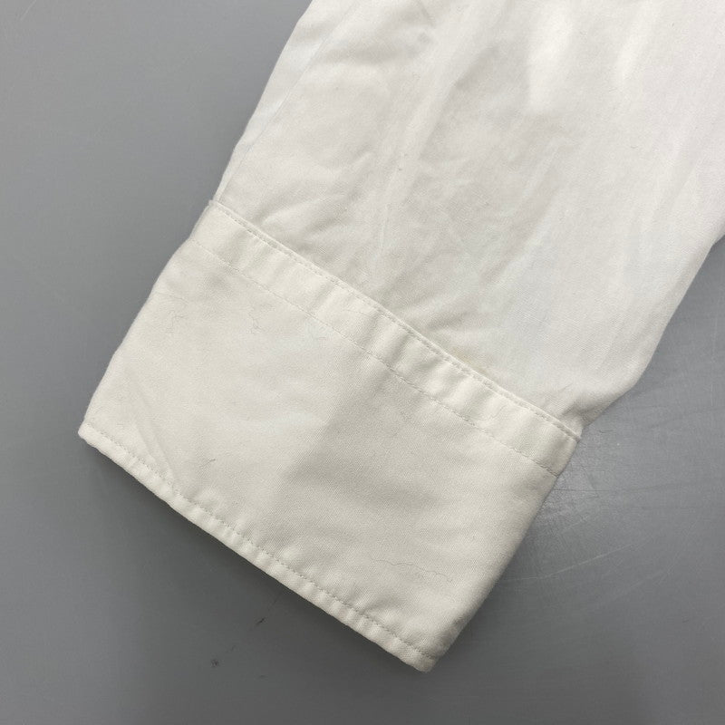 【中古品】【メンズ】 COMME DES GARCONS コムデギャルソン CDG PLAY AZ-B002 SHIRT RED HEART シーディージー プレイ シャツ レッド ハート トップス 長袖 140-260529-cs-04-izu サイズ：S カラー：ホワイト 万代Net店