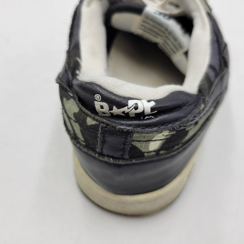 【現状渡し品】【メンズ】 A BATHING APE アベイシングエイプ SK8 STA CAMO スケートスタ スニーカー シューズ 靴 162-260529-as-05-izu サイズ：26.5cm カラー：マルチカラー 万代Net店