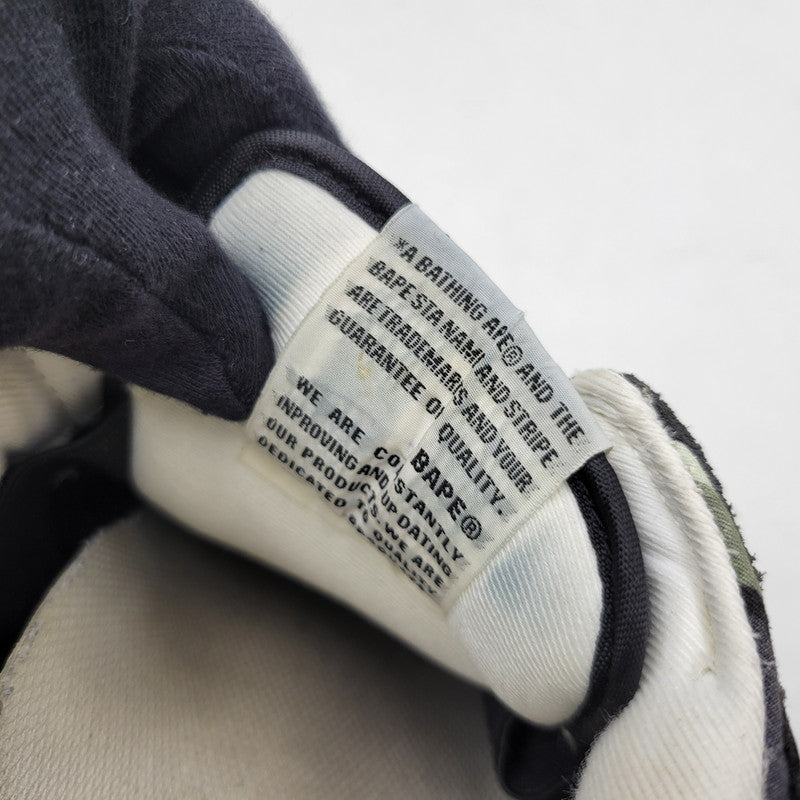 【現状渡し品】【メンズ】 A BATHING APE アベイシングエイプ SK8 STA CAMO スケートスタ スニーカー シューズ 靴 162-260529-as-05-izu サイズ：26.5cm カラー：マルチカラー 万代Net店