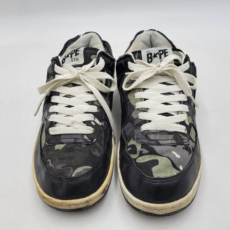 【現状渡し品】【メンズ】 A BATHING APE アベイシングエイプ SK8 STA CAMO スケートスタ スニーカー シューズ 靴 162-260529-as-05-izu サイズ：26.5cm カラー：マルチカラー 万代Net店