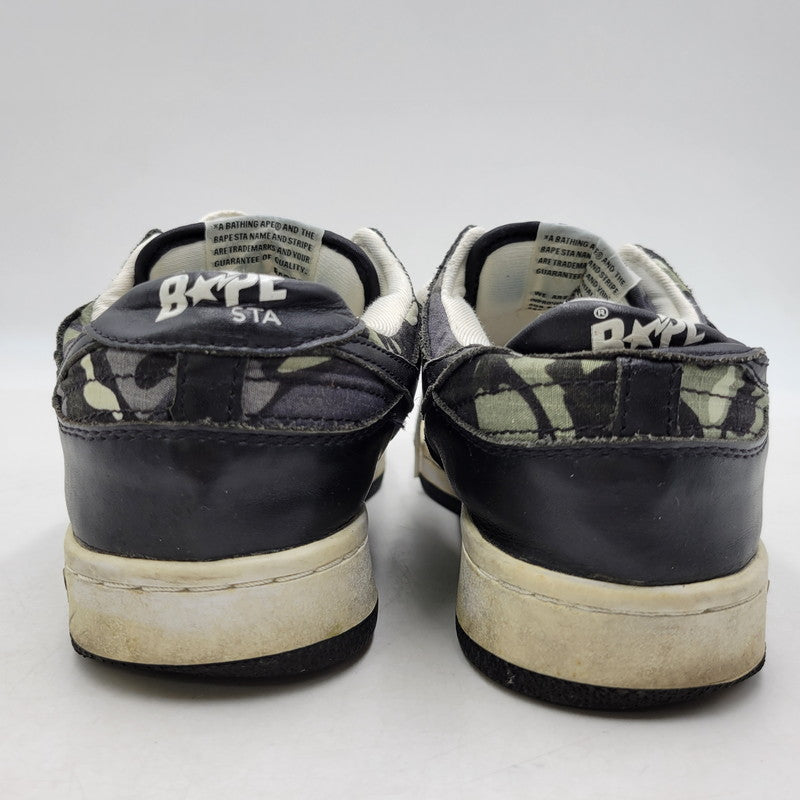【現状渡し品】【メンズ】 A BATHING APE アベイシングエイプ SK8 STA CAMO スケートスタ スニーカー シューズ 靴 162-260529-as-05-izu サイズ：26.5cm カラー：マルチカラー 万代Net店
