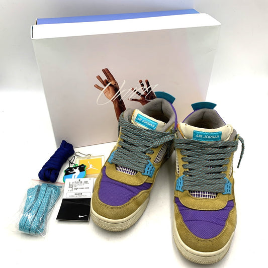 【中古品】【メンズ】 NIKE ナイキ × UNION ユニオン DJ5718-300 AIR JORDAN エア ジョーダン 4 SP スニーカー 靴 160-260525-ya-12-izu サイズ：27.5cm カラー：DESERT MOSS 万代Net店