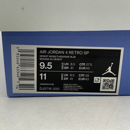 【中古品】【メンズ】 NIKE ナイキ × UNION ユニオン DJ5718-300 AIR JORDAN エア ジョーダン 4 SP スニーカー 靴 160-260525-ya-12-izu サイズ：27.5cm カラー：DESERT MOSS 万代Net店
