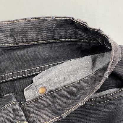 【現状渡し品】【メンズ】 LEVI'S リーバイス 550-0205 刻印650 USA製 RELAX FIT DENIM PANTS リラックス フィット デニム パンツ ボトムス 157-260526-kh-04-izu サイズ：31×34 カラー：ブラック系 万代Net店